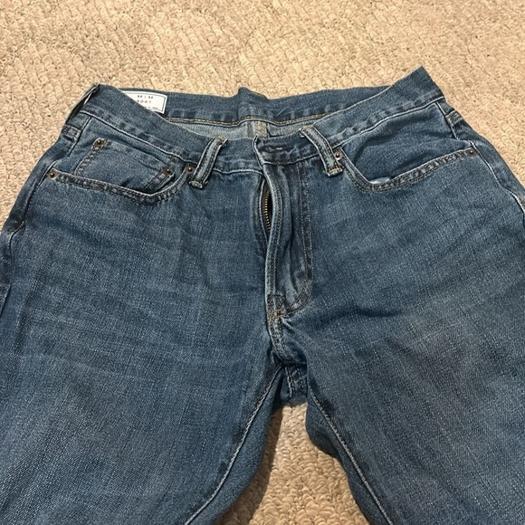 GAP Blue Straight Leg Jeans Classic Denim - Picture 3 of 3